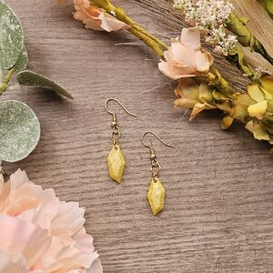 Chic Gold Geometric Earrings